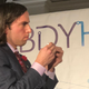 Ascendance Biomedical CEO Aaron Traywick, shortly after injecting himself with an experimental herpes therapy. Image: Kristen V. Brown